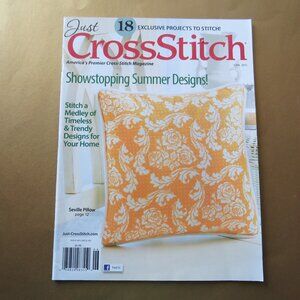 Just Cross Stitch Magazine 18 Exclusive Summer Projects to Stitch June 2015